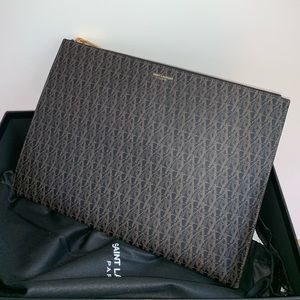 Saint Laurent monogram pouch